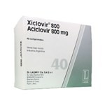Lazar Xiclovir 800 Aciclovir 800Mg x 40 Comp Recubiertos #1