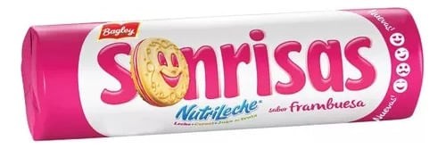 Opera Bagley Sonrisas Frambuesa 108 g #1