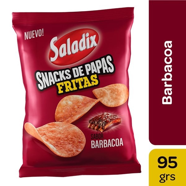 Papas Fritas Saladix Barbacoa 95 g #1