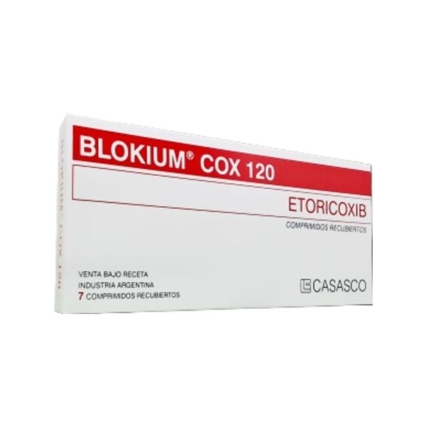 Casasco Blokium Cox Etoricoxib 120 Mg x 7 Comp #1