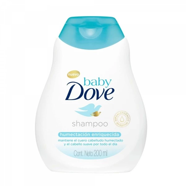 Dove Baby Shampoo Hidratacion Enriquecida 200 ml alt