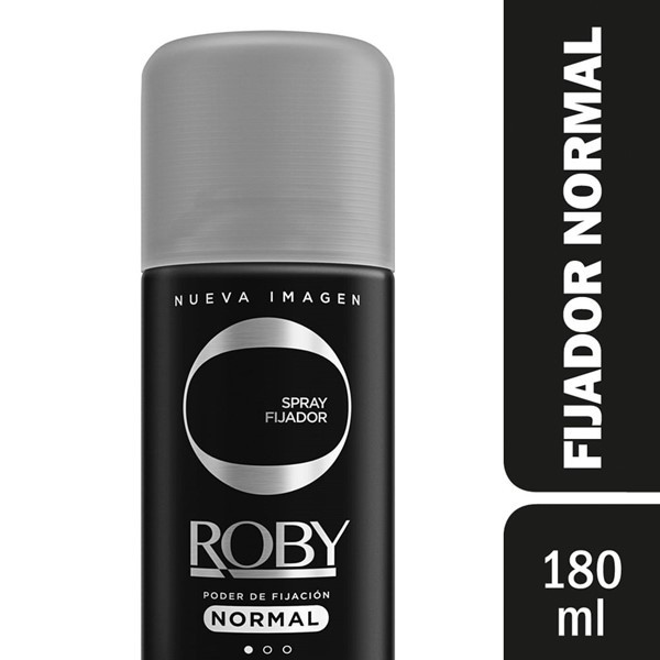 Roby Spray Fijador Normal (Negro) 180 Ml #1