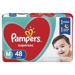 Pampers Pañales Supersec M 48 #2