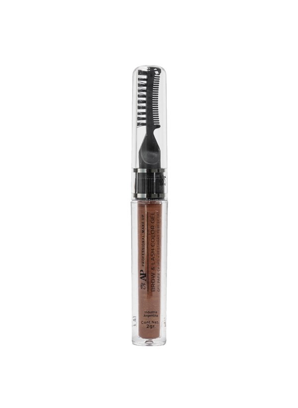 Ap Professional Make Up Mascara de Cejas Brow & Lash Color Gel Medium Brown