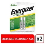 Energizer Aaa Recargables 700 mah 1000X Nh12 2 Unidades #1