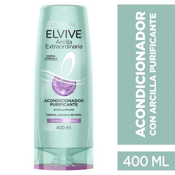 Acondicionador Elvive Extreme Arcilla Purificante 400 Ml #1