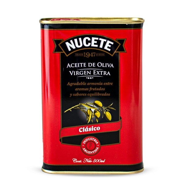 Aceite De Oliva Nucete Extra Virgen Clásico 500 Ml #1