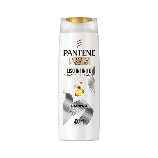 Shampoo Pantene Prov Mirac Liso Infinito 400 Cc. #1