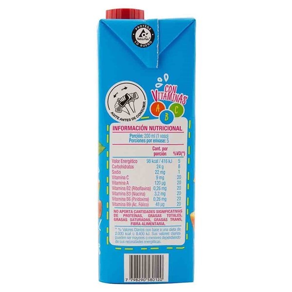 Jugo Tutti Multifruta 1 L alt