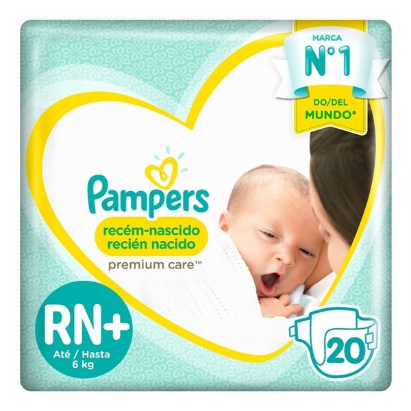 Pampers 20 Unidades Rn #1