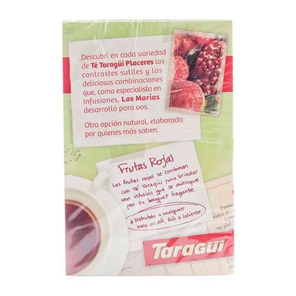Té Taragui  Frutas Rojas 20 Saquitos alt