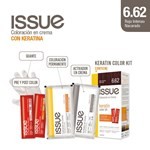 Issue Keratin Color Kit N° 6.62 Rojo Intenso Nacarado #2