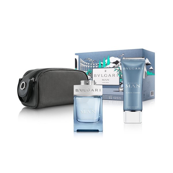 Bvlgari Man Glacial Essence Edp 100 ml + After Shave Y Pouch 100 ml + After Shave Y Pouch Na21 #1