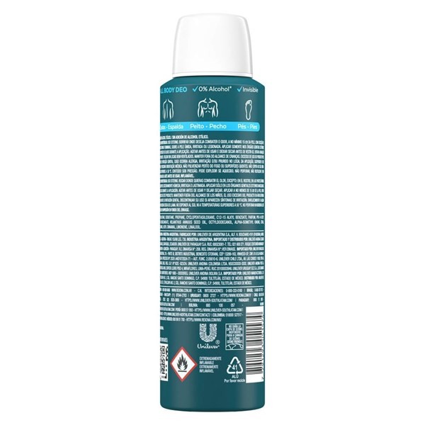 Desodorante Rexona All Body Deo Ocean Rush x 150 ml alt