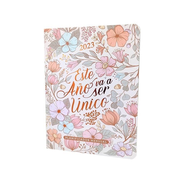 Organizador Apalapapa Mensual 2023 flores Naturales