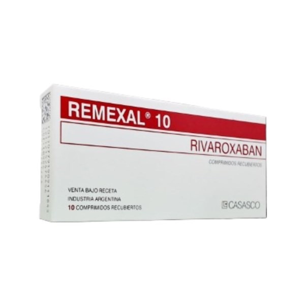 Casasco Remexal Rivaroxabán 10 Mg x 10 Comp Recubiertos #1