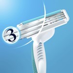 Gillette Máquinas de Afeitar Venus 3 simply Sensitive x 4 Uds #6