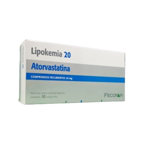 Fecofar Lipokemia 20 Mg Atorvastatín x 30 Comp #1