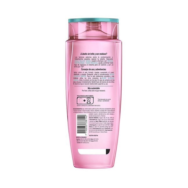 Shampoo Elvive Glycolic Cristal x 750 ml alt