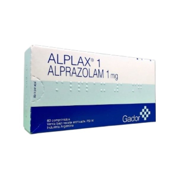 Gador Alplax Alprazolam 1 Mg x 60 Comp #1