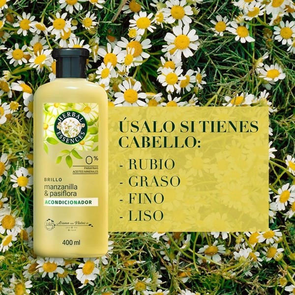 Acondicionador Herbal Essences Shine Con Manzanilla x 400 ml alt