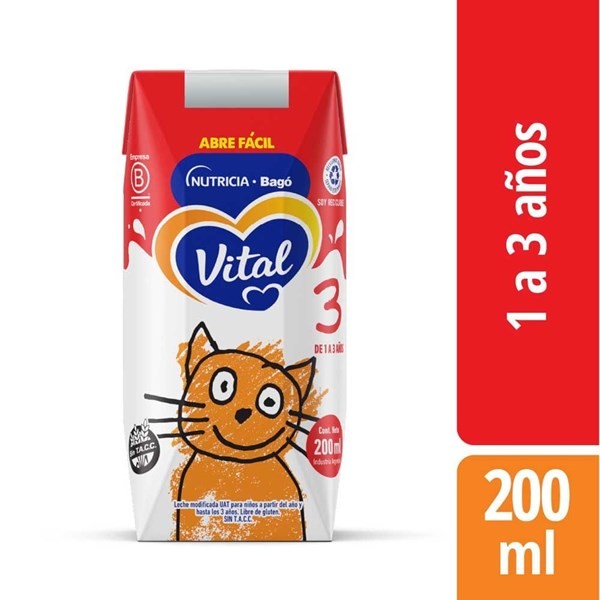 Leche Uat Vital 3 200 Ml #1