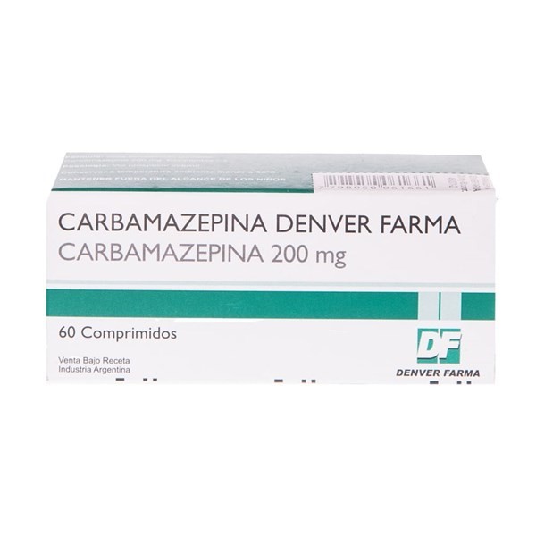 Carbamazepina Denver Farma Carbamazepina 200 Mg x 60 Comp
