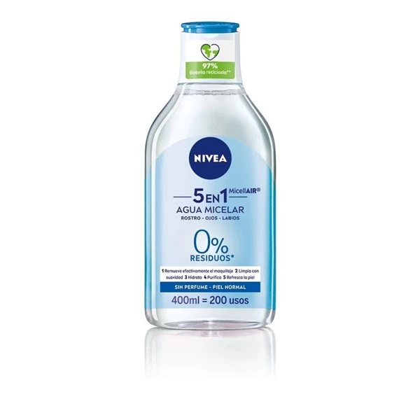 Nivea Agua Micelar Facial Piel Normal 400 ml