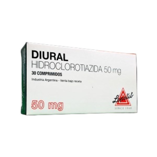 Lepetit Diural Hidroclorotiazida 50 Mg x 30 Comp #1