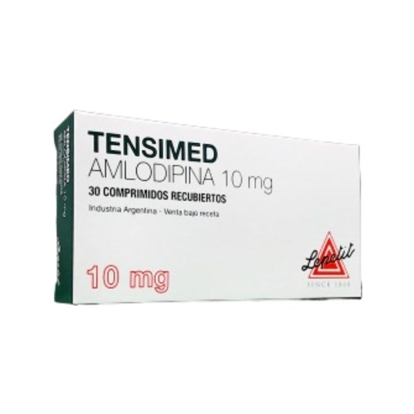 Lepetit Tensimed 10 Mg Amlodipina x 30 Comp Recubiertos #1