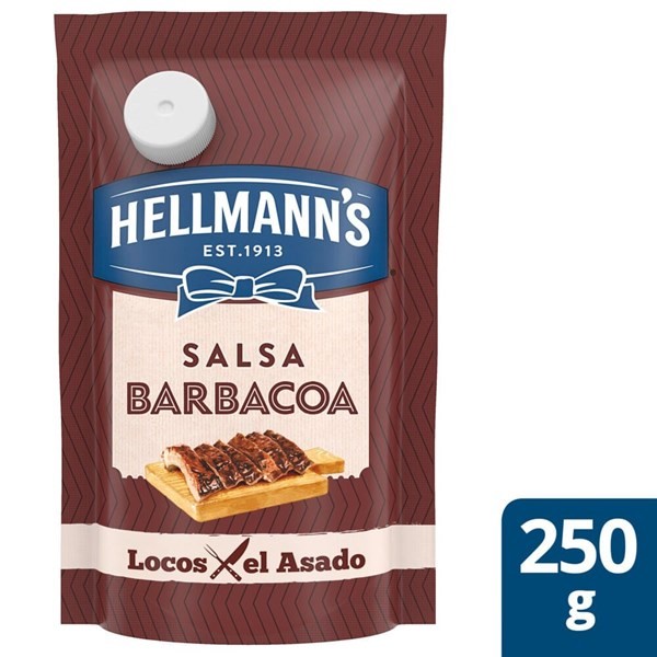 Salsa Barbacoa Hellmanns 250 G #1