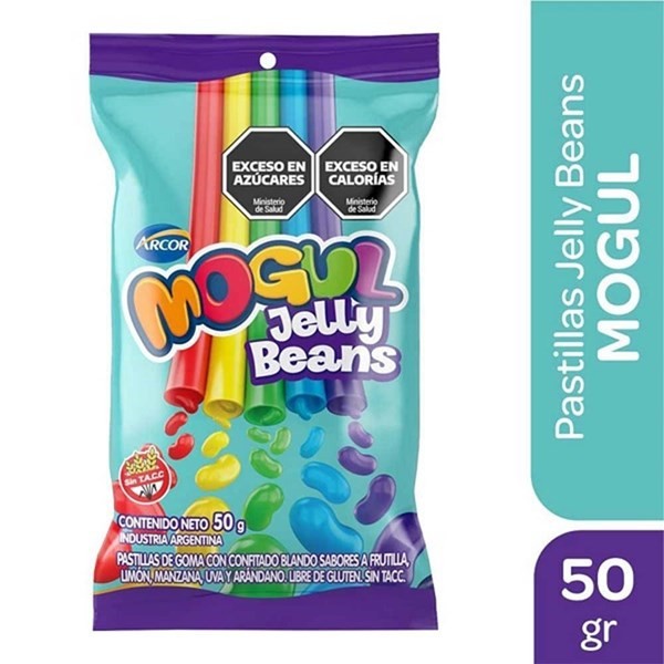 Pastillas de Goma Mogul Jelly Beans 50 g #1
