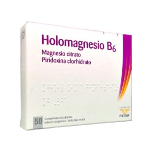 Elea Holomagnesio B6 Citrato de Magnesio + Asoc. x 50 Comp #1