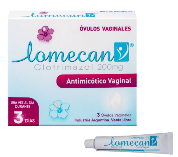 Lomecan V Pack 200 mg 3 ovulos + Crema 15 gr #1