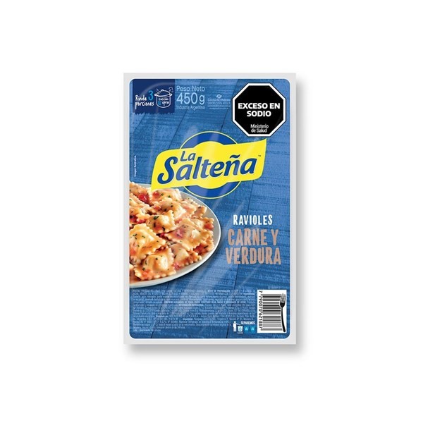 La Salteña Raviol Carne Y Verdura 450 G
