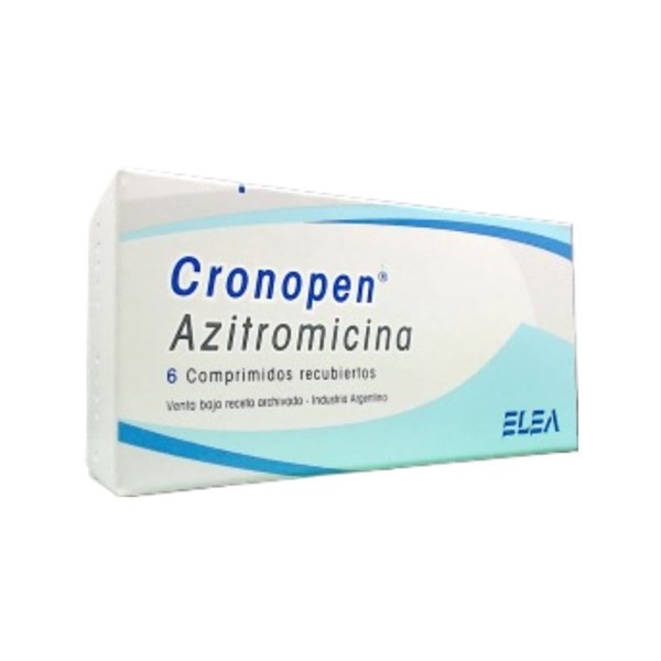 Elea Cronopen Azitromicina 500 Mg x 6 Comp Recubiertos #1