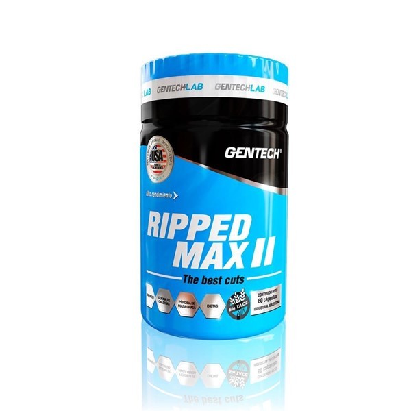 Suplemento Dietario Gentech Ripped Max Ii x 60 cápsulas #1