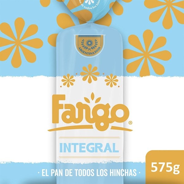 Pan de Molde Integral Familiar 575 Grs Fargo #1