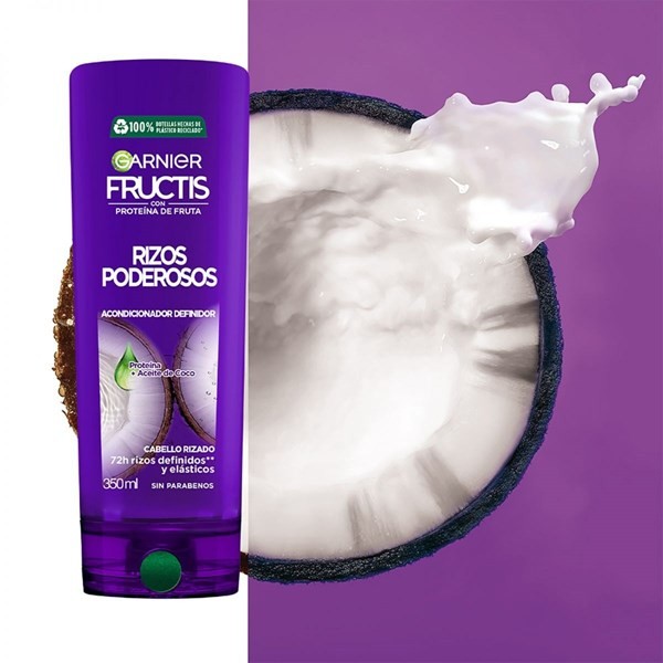 Fructis Acondicionador Rizos Poderosos 350 ml alt