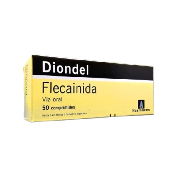 Roemmers Diondel Flecainida 100 Mg x 50 Comp #1