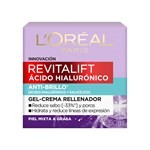Loreal Paris Gel-Crema Facial Revitalift Acido Hialurónico Anti Brillo 50 ml #3