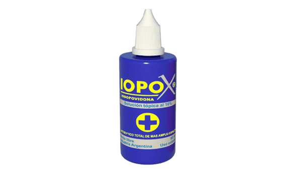 Iodo Povidona Iopox Antiséptico Bactericida 60 ml #1