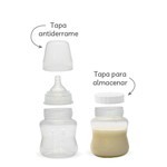 Bebefantitos Sacaleche Electrico Con Pezonera Siliconada Y Mamadera #4