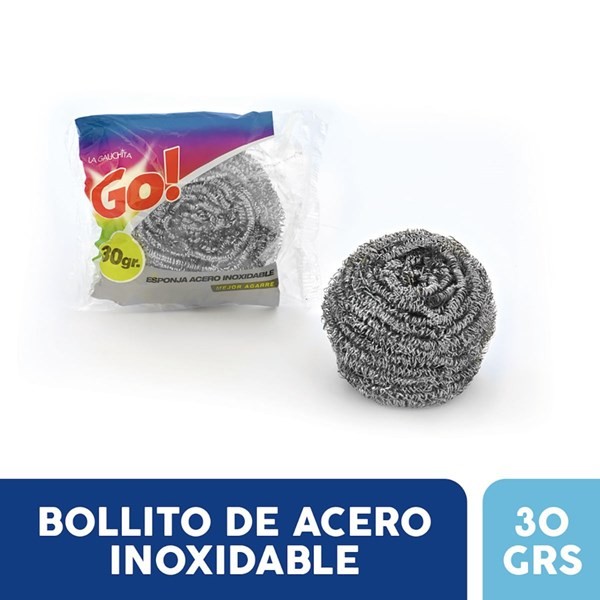 Bollito de Acero Inoxidable Go! 30 grs #1