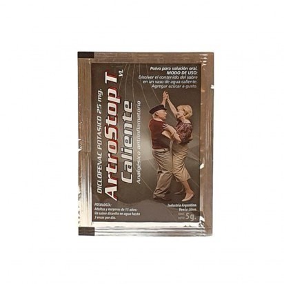 Artrostop T Caliente 5g Sobre X 1