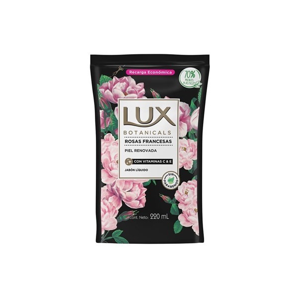 Jabon Liquido Corporal Oral Lux Rosas Francesas 220 Ml #1