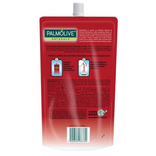 Jabón Líquido Para Manos Naturals Granada 250 Ml alt