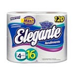 Papel Higiénico Elegante Hoja Simple 120 Mts. X 4 Uni #1