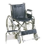 Silfab Silla De Ruedas Cromada Con Apoyabrazos #1