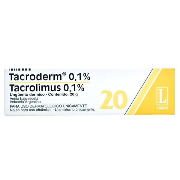 Tacroderm 0.1% | 20 g | Tacrolimus #1